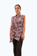 Load image into Gallery viewer, Bainganee wrap blouse
